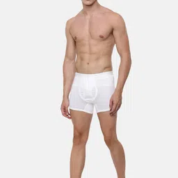 Ramraj Pack Of 4 Soft & Breathable Pocketless Trunks- TARGETWOPWHT4P image 5
