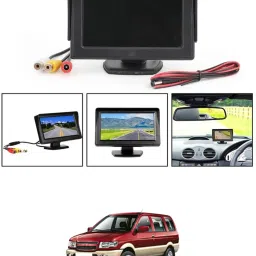 Universal Car Dashboard 4.3Inch TFT Display LCD Monitor Screen-262 Black LCD-image-80