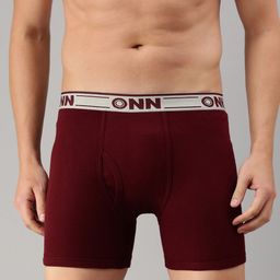 ONN Men Pack of 5 Assorted Solid Trunks ONN_357_AST_5PC image 4