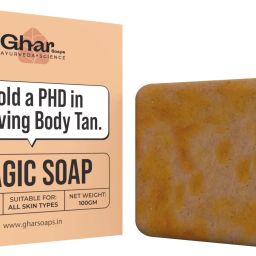 Magic Soap Sandal Wood And Saffron for DeTan and Glowing Brightening Skin-11