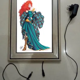 , CINDERELLA MODAL NO-56 , 15.5 inch LED PHOTO FRAME-image-24