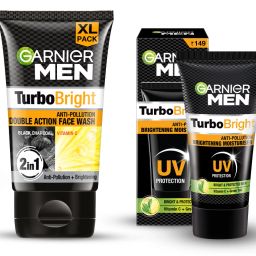 Men's Skincare Essentials|Turbo Bright Facewash 150g+PowerWhite Moisturiser 40g Face Wash-15