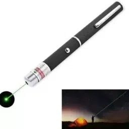 BMC Green Ray Laser Pointer Light Visible Beam with Star Head Caps for Kids & Office image 4