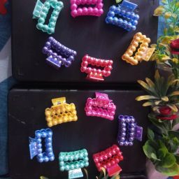 Small Hair Claw Clips (Pack of 12) for Women Small Hair Clips Ponytail Holders Hair Claw-image-30