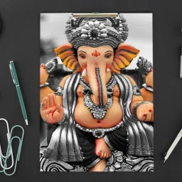 Ganesh ji digital Reprint Clip Board Exam Pad (14x9.5 Inches) Premium Quality-image-57
