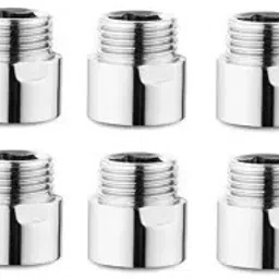 Innomax Stainless Steel Extension Nipple 1 Inch - (Pack Of 10) Faucet Mount-image-45