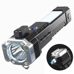 LED Flashlight with Magnets, hammer with 4 in 1 option Torch Torch-picture-0