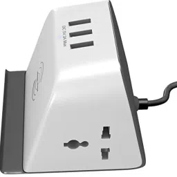 LAPCARE Buster Wireless Pad+3USB+2 Socket 10W Wireless Charger Internal Copper Wiring Charging Pad-13