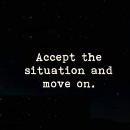 Accept the Situation and Move On Motivational Poster for Wall | Daily Inspirational Quotes Wall Art for Office, Home, Gym, Cafe, Lounge, Study Room, Coaching, Classroom, College Decor | Minimalist Paper Print Wall Poster (18 x 12 inch, Rolled) Paper Print-image-69