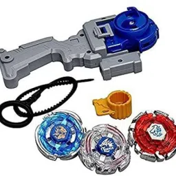 Beyblades 4D 3 in 1 Beyblades Metal Fighter Fury with Fight Ring and Handle Launcher (Pack of 1 Set)-image-37