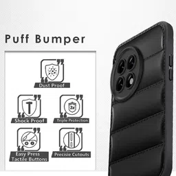 Karwan Oneplus 12R Puffer Edition Silicone Mobile Back Case image 2