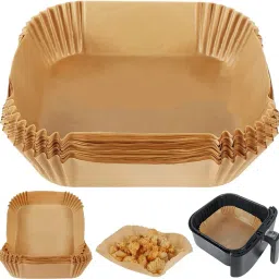 100PCS Non-Stick. Food Grade Baking Paper for Baking Roasting Microwave Airfryer Tray-image-31