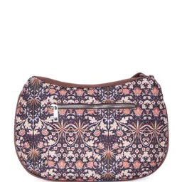 ZOUK Floral Printed Structured Sling Bag image 4