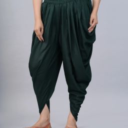Sundar Dhage Solid Women Dhoti-image-16