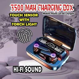 crecro M19 bluetooth earbuds headset wireless earphone 5.3 LED Display M10 Q268 Smart Headphones-image-76