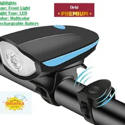 ® Cycle Light and Horn/Rechargeable Waterproof LED Front Light (MultiColor) LED Front Light-picture-10