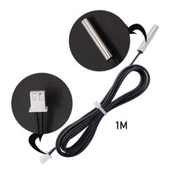 B3950 10K NTC Thermistor Temperature Sensor 5*25mm with XH2.54 Connector with 0.5 Meter Cable image 5