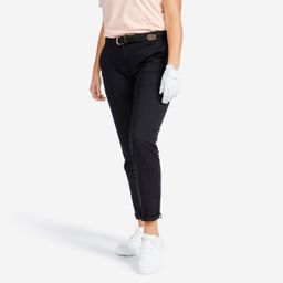 Women Golf Trousers MW500 Black-image-5
