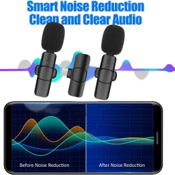 mafai K9 Wireless Mic - No Background Noise for Professional Use Wireless Microphone image 3