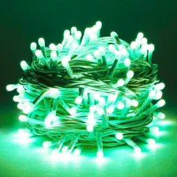 40 LEDs 4 m Green Steady String Rice Lights-image-1