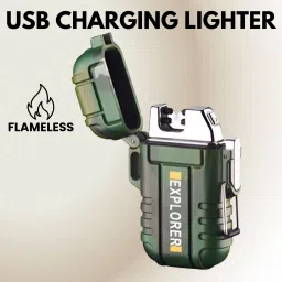 Explorer USB Cigaratte Lighter, Windproof Flameless ARC Rechargeable LighterC403 Explorer USB Cigaratte Lighter, Windproof Flameless ARC Rechargeable LighterC403 Pocket Lighter-image-92