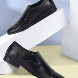 Formal Shoes |Easy Wear Slip On|Comfortable|Office Use Slip On For Men-image-79
