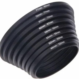 SUPERNIC Branded (Made in India) 49mm-82mm Lens Stepping Ring,Include 8 Stepping Rings 49mm-52mm, 52mm-55mm, 55mm-58mm, 58mm-62mm, 62mm-67mm, 67mm-72mm, 72mm-77mm,77mm-82mm Stepping Rings SetLens Hood-20
