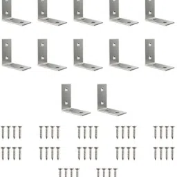 L Shape Bracket for Shelf Support, Joint Right Corner Brace(40mm X 20mm, 12) 1.5 Inches Shelf Bracket-image-13