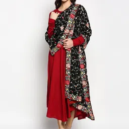 Dupatta Bazaar Embroidered Dupatta with Thread Work image 5