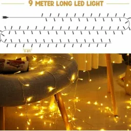 flipmate Solid White and Gold HBD Combo Kit with white net and Light SET OF 67 (Set of 67) Airwalker image 4