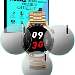 MOKPLZ Screen Guard for FIRE BOLTT ULTIMATE SMARTWATCH-0