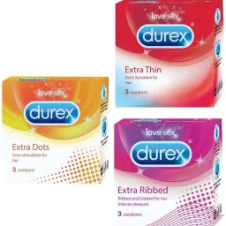 Dots ,Thin ,Ribbed Pack Condom-image-15