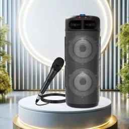 FRONY Bluetooth Party Speaker With Mic, AUX/USB Upto 7 Hrs Playback With Deep BassF195 40 W Bluetooth Laptop/Desktop Speaker-image-28