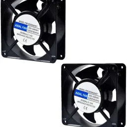 BALRAMA 2pc 4" AC Fan 4 Inch Panel Axial Cooling Fan Electrical Motor Industrial Exhaust Cooler-image-8