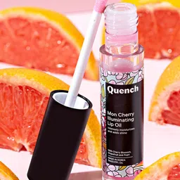 Quench Mon Cherry Illuminating Lip Oil (Pink), 5ml-54