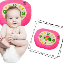 White Bubble Newborn Takiya Polyester Fibre Alphanumeric Baby Pillow Pack of 1-picture-6