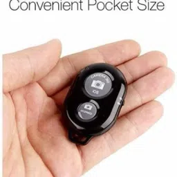 UNIQUE WORLD Bluetooth Remote Controller Shutter Button for Selfie Click and Photos U22Camera Remote Control image 2
