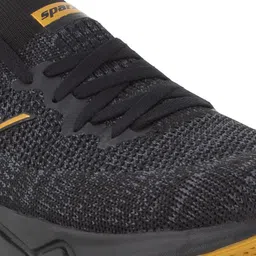 Sparx Men Black Mesh Running Non-Marking Shoes image 4