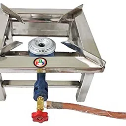 rbs Home, Kitchen, Traveling, Outdoor & Indoor Use - Silver, Manual Stainless Steel Manual Gas Stove-picture-9