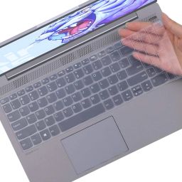 Saco Silicone Keyboard Cover Compatible with 2023 Lenovo IdeaPad Slim 5 16IAH8 16 Inch Laptop 83BG000PIN Keyboard Skin-0