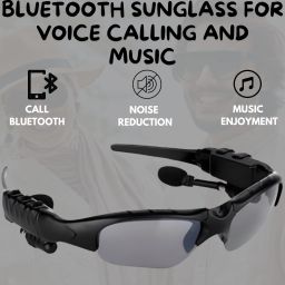 YAROH Bluetooth headset supported sunglass with mic for continuous dynamic MusicG153-image-87