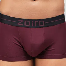 Zoiro Men Men Outer Elasticated Modal Short Trunk 2422 image 3