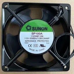 Enormity SUNON SP100A Axial Fan 115V-0.26/0.24A DC Brushless Air Cooling Fan 12038mm 2Pin Cooler-picture-16