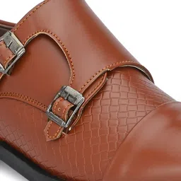 Anouk Men Textured Formal Monk Shoes image 4