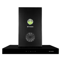 FABER STILUX 3D PLUS MAX T2S2 BK TC 60cm 1350m3/hr Ductless Wall Mounted Chimney with Touch Control Panel (Black)-image-41