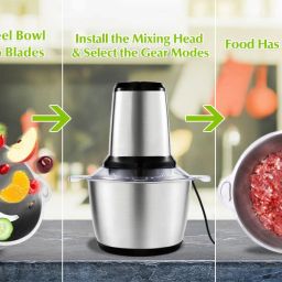 meat crusher tool Electric Vegetable & Fruit Grater & Slicer-image-86