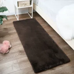 Brown Polyester Runner-image-4