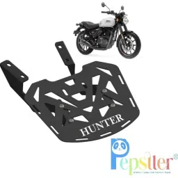 Heavy Back Rack with Carrier Backrest for Royal Enfield Hunter 350 Black Single Bike Seat Cover For Royal Enfield Bullet-17