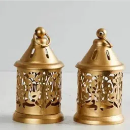 Gold Iron Hanging Lantern-picture-19