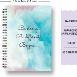 papco Notebooks A5 Diary Ruled 144 Pages image 3